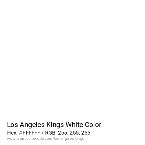 Los Angeles Kings's White color solid image preview