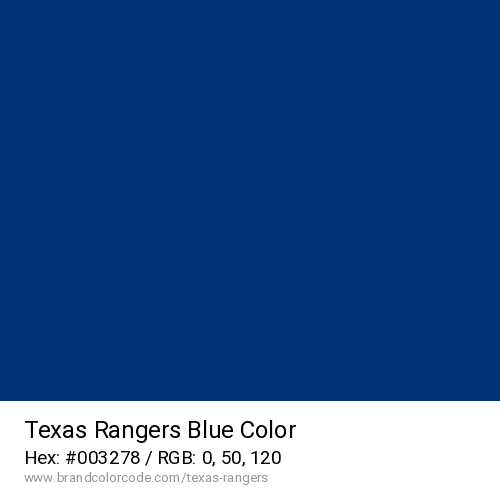 Texas Rangers's Blue color solid image preview