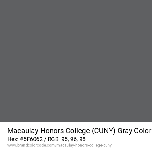 Macaulay Honors College (CUNY)'s Gray color solid image preview