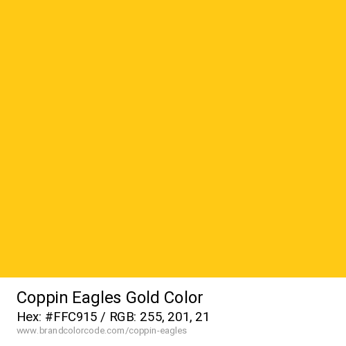 Coppin Eagles's Gold color solid image preview