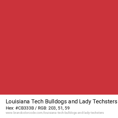 Louisiana Tech Bulldogs and Lady Techsters's Red color solid image preview