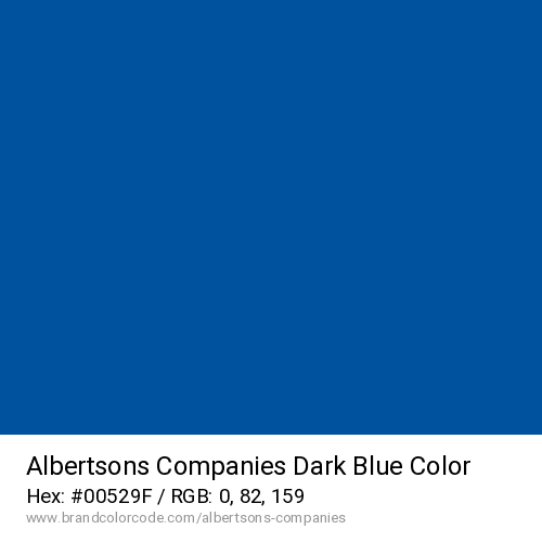 Albertsons Companies's Dark Blue color solid image preview