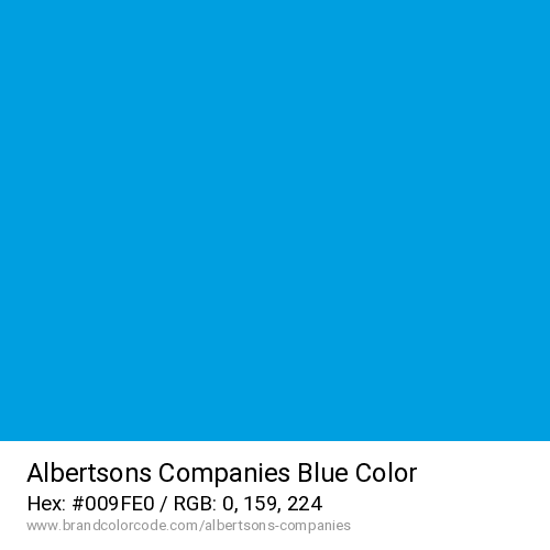 Albertsons Companies's Blue color solid image preview