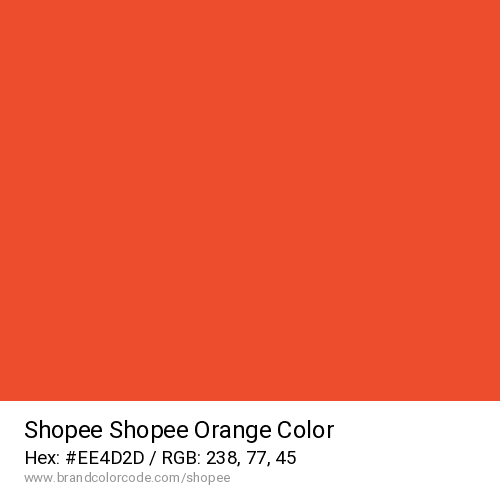 Shopee's Shopee Orange color solid image preview