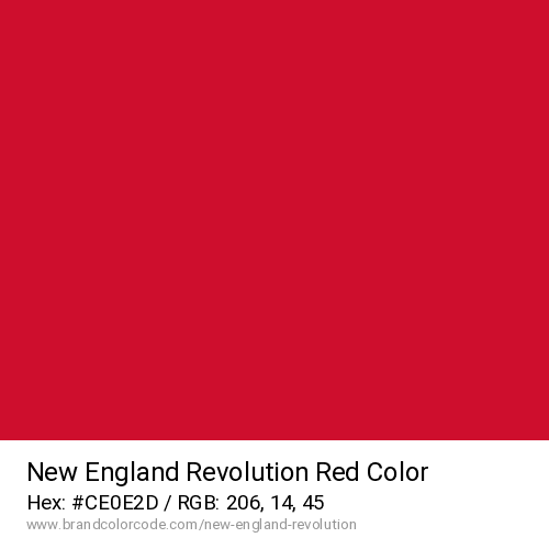 New England Revolution's Red color solid image preview