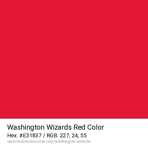 Washington Wizards's Red color solid image preview