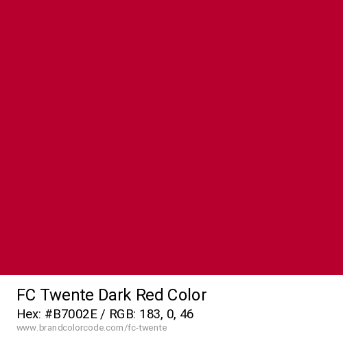 FC Twente's Dark Red color solid image preview