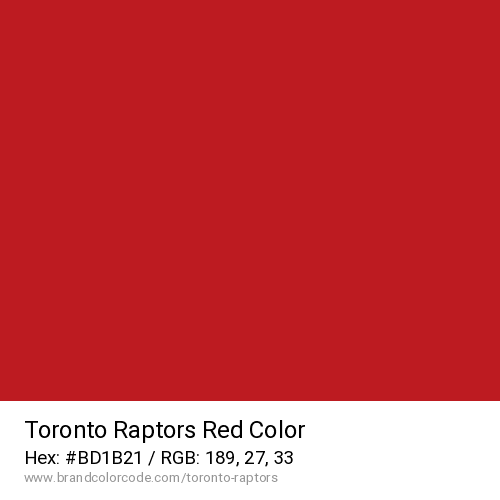 Toronto Raptors's Red color solid image preview
