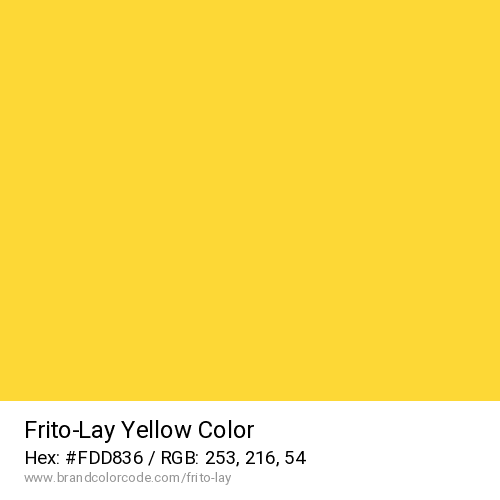Frito-Lay's Yellow color solid image preview