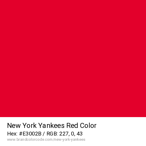 New York Yankees's Red color solid image preview