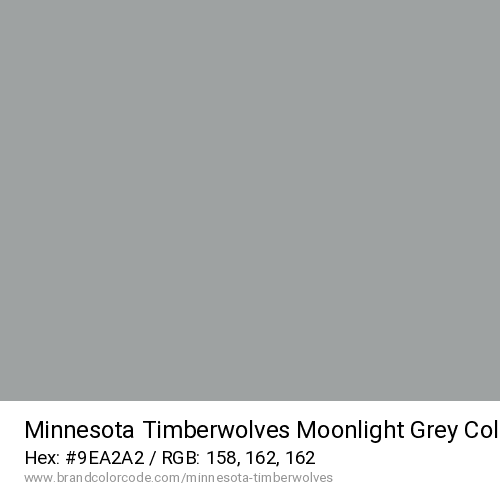 Minnesota Timberwolves's Moonlight Grey color solid image preview
