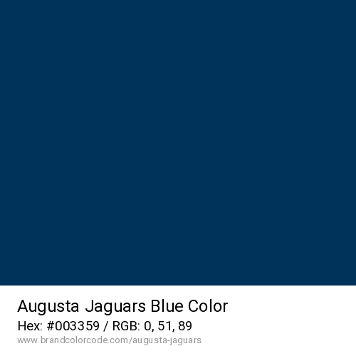 Augusta Jaguars's Blue color solid image preview