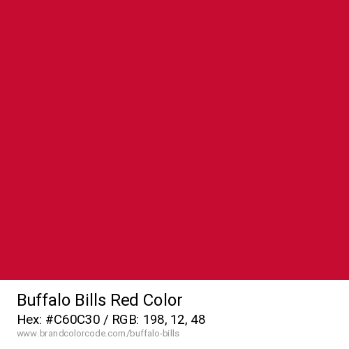 Buffalo Bills's Red color solid image preview