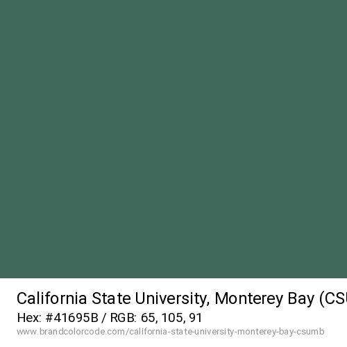 California State University, Monterey Bay (CSUMB)'s Valley Green color solid image preview
