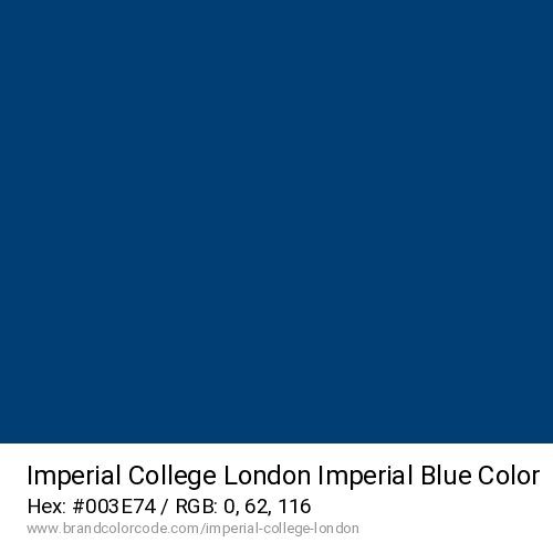 Imperial College London's Imperial Blue color solid image preview