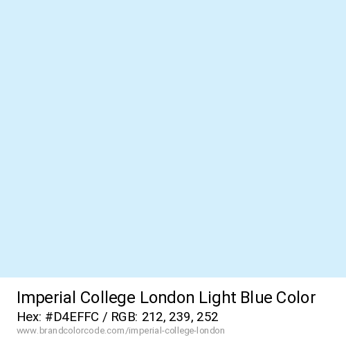 Imperial College London's Light Blue color solid image preview