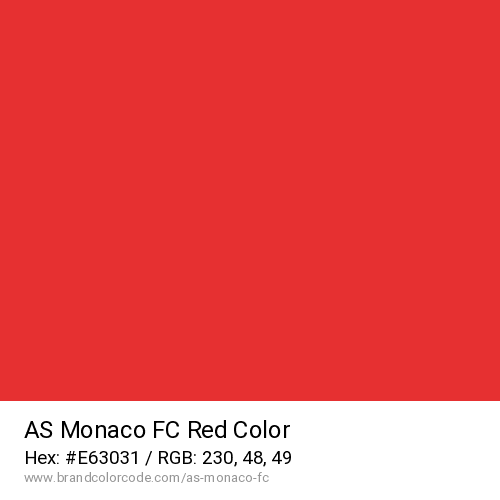 AS Monaco FC's Red color solid image preview