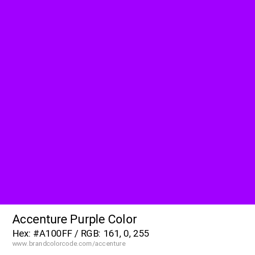Accenture's Purple color solid image preview
