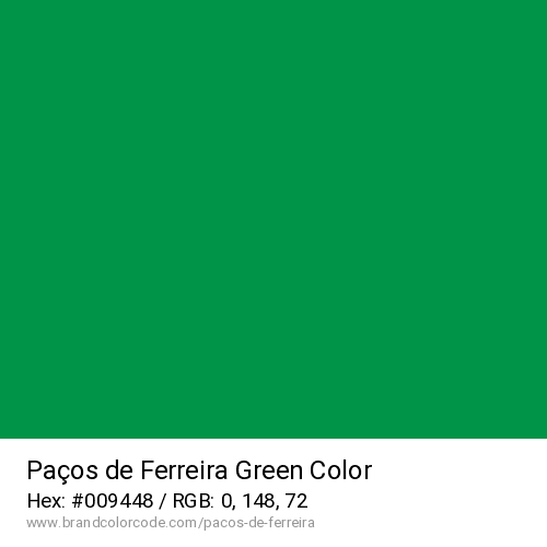 Paços de Ferreira's Green color solid image preview