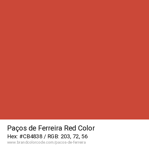 Paços de Ferreira's Red color solid image preview