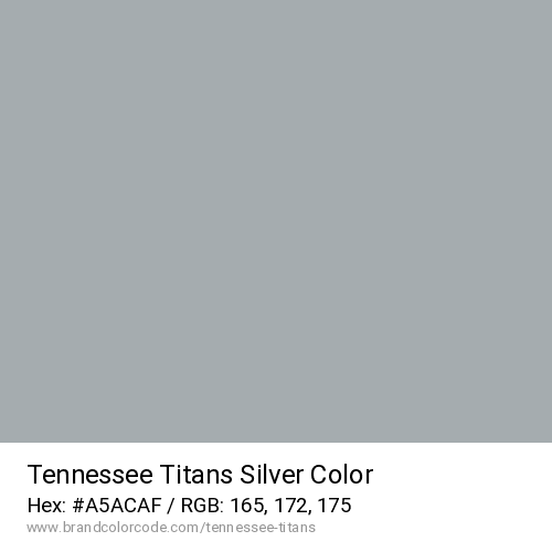 Tennessee Titans's Silver color solid image preview
