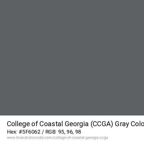 College of Coastal Georgia (CCGA)'s Gray color solid image preview