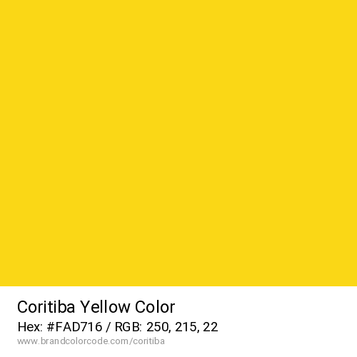 Coritiba's Yellow color solid image preview