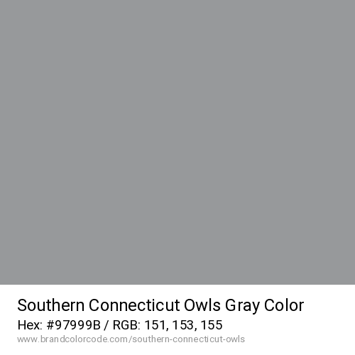 Southern Connecticut Owls's Gray color solid image preview