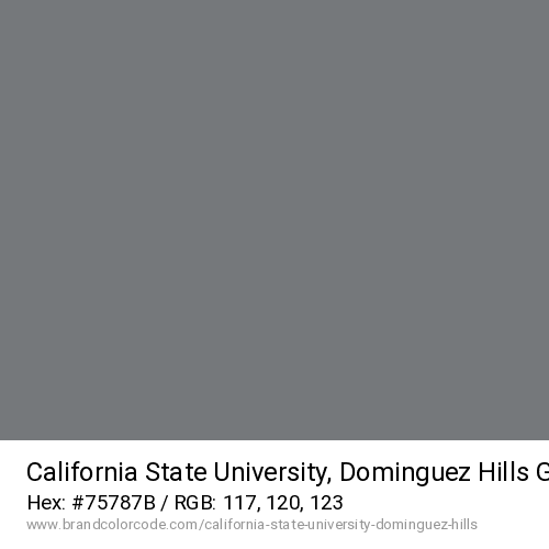 California State University, Dominguez Hills's Gray color solid image preview