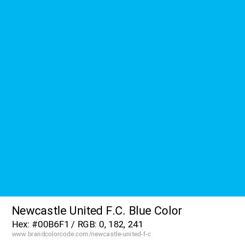Newcastle United F.C.'s Blue color solid image preview