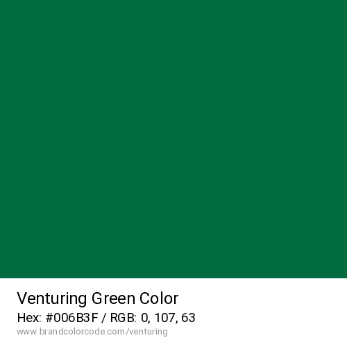 Venturing's Green color solid image preview