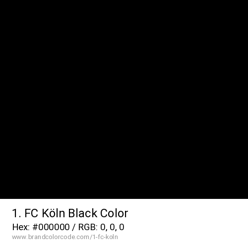 1. FC Köln's Black color solid image preview