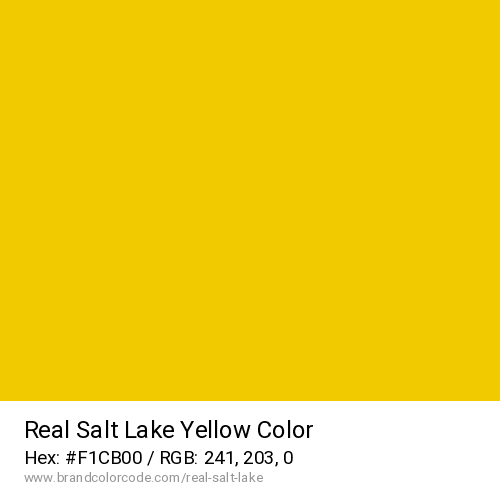 Real Salt Lake's Yellow color solid image preview