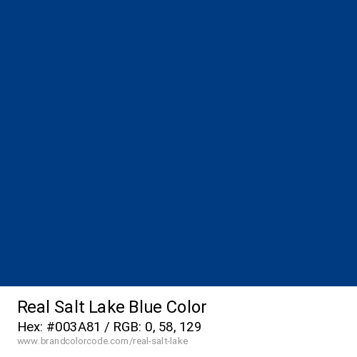 Real Salt Lake's Blue color solid image preview