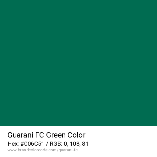 Guarani FC's Green color solid image preview