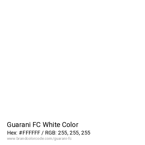 Guarani FC's White color solid image preview