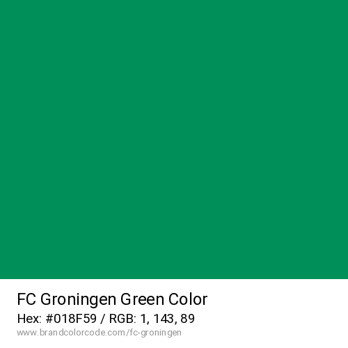 FC Groningen's Green color solid image preview