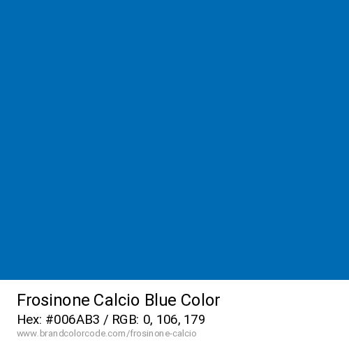 Frosinone Calcio's Blue color solid image preview