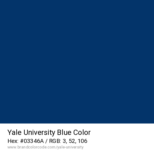Yale University's Blue color solid image preview