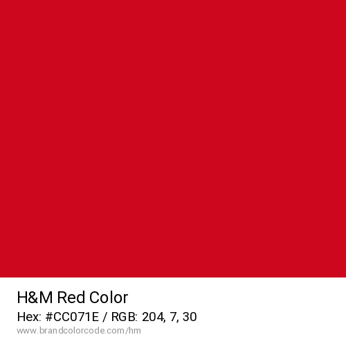 H&M's Red color solid image preview