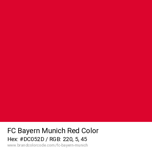 FC Bayern Munich's Red color solid image preview