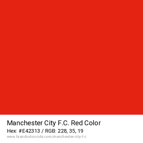 Manchester City F.C.'s Red color solid image preview