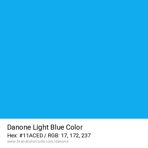 Danone's Light Blue color solid image preview