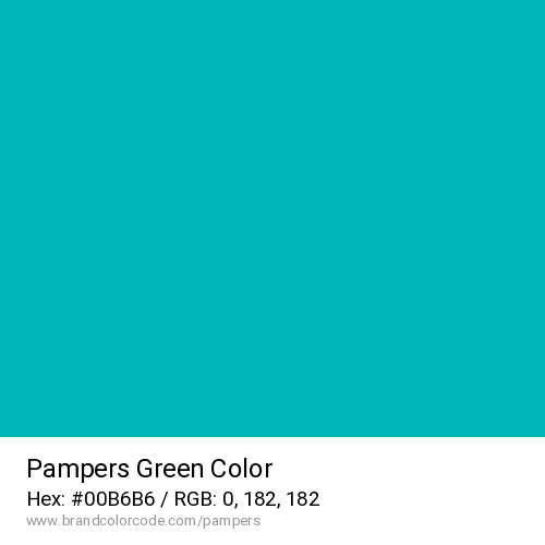 Pampers's Green color solid image preview