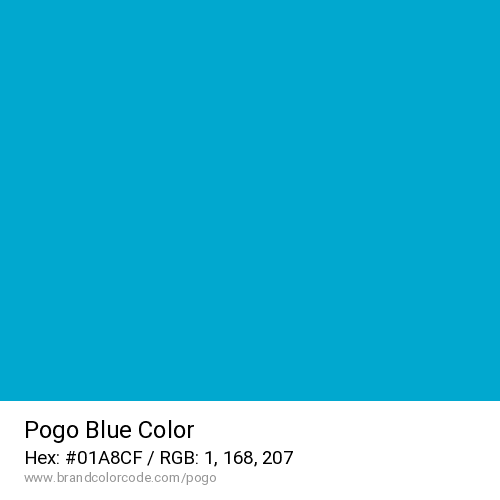 Pogo's Blue color solid image preview
