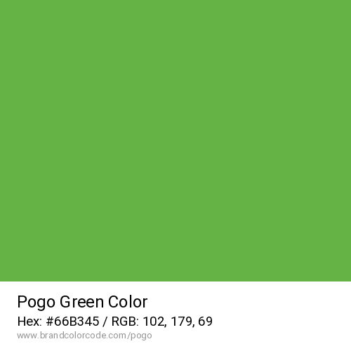 Pogo's Green color solid image preview