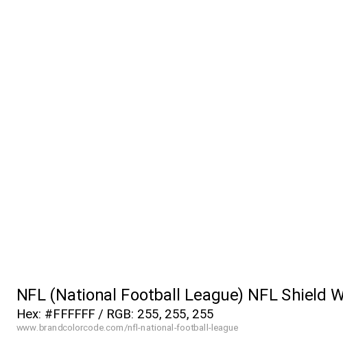 NFL (National Football League)'s NFL Shield White color solid image preview