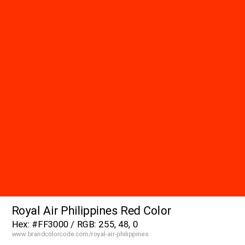 Royal Air Philippines's Red color solid image preview
