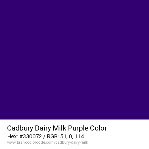 Cadbury Dairy Milk's Purple color solid image preview