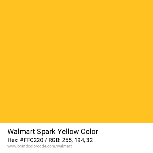 Walmart's Spark Yellow color solid image preview